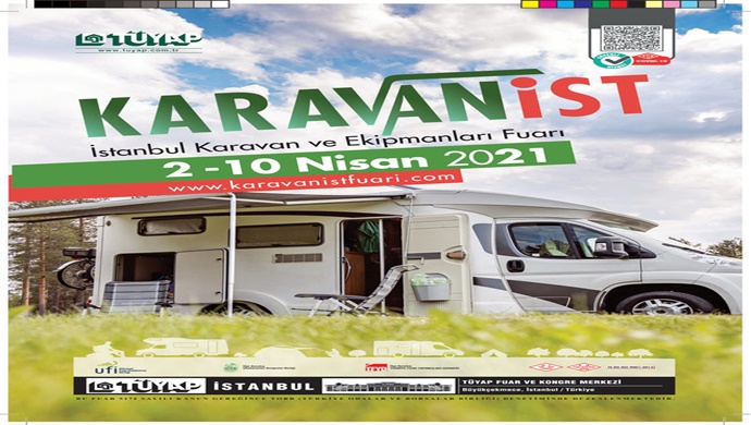 İstanbul Karavan ve Ekipmanları Fuarı Karavanist’ te karavan tutkunlarıyla buluşacak