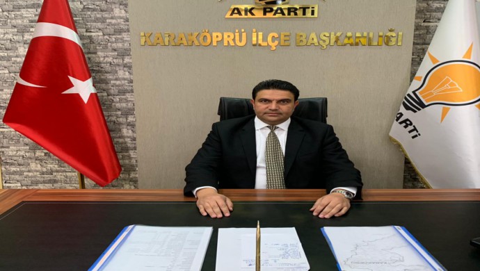 AK Parti Karaköprü İlçe Başkanı Sait Ağan’ dan 23 Nisan mesajı