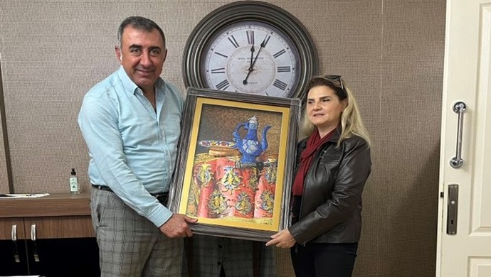 RESSAM SEVDA ARSLANOĞLU `NDAN FERHAN ADEMHAN `A DESTEK