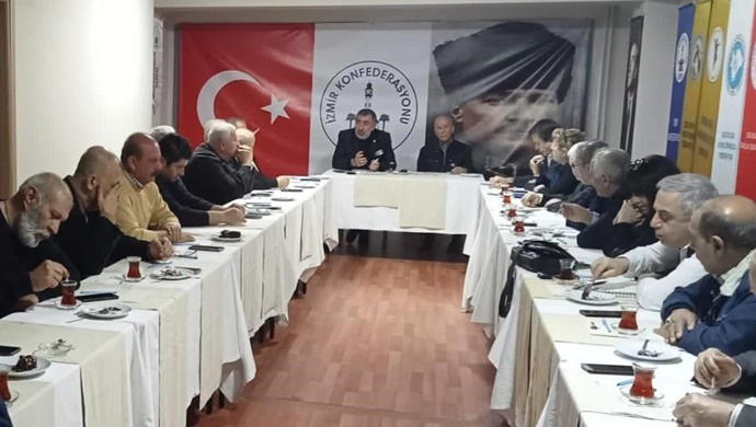 İZMİR KONFEDERASYONU GENEL BAŞKANI FERHAN ADEMHAN İZKON GÖREV DAĞILIMINI AÇIKLADI