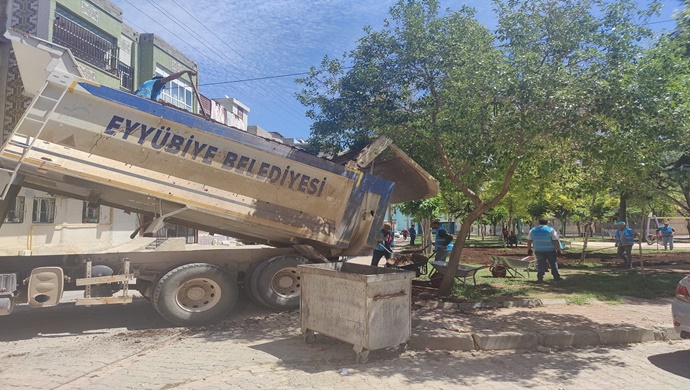 Eyyübiye’de Park ve Yeşil Bilinci Gelişiyor