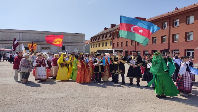 Diasporumuz Klaypeda şəhərində “Milli Mədəniyyətlər Günü” festivalında iştirak edib