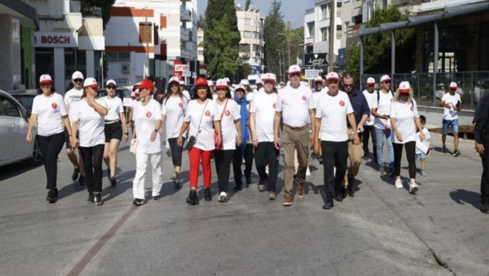 Cumhurbaşkanı Ersin Tatar, Sağlık Bakanlığı tarafından 3-9 Eylül Halk Sağlığı Haftası etkinlikleri kapsamında düzenlenen “Sağlıkla Kal” etkinliğine katıldı