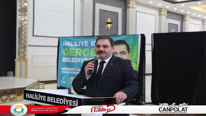 BAŞKAN CANPOLAT: “SEN BEN YOK BİZ DİYEN BİR PARTİNİN ÜYELERİYİZ”