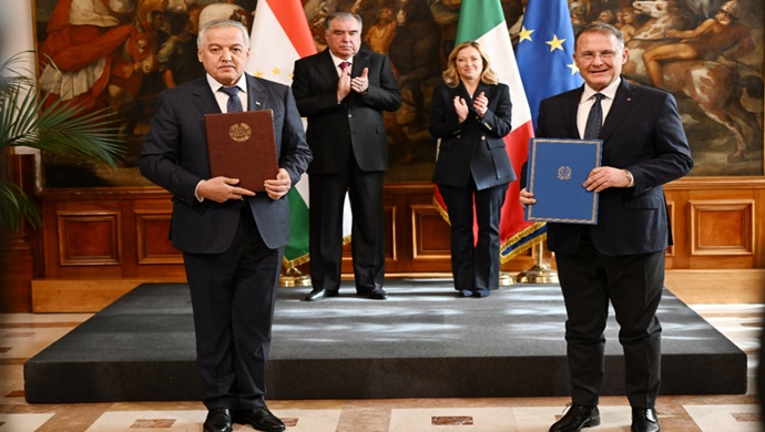 Tajikistan and Italy signed an Agreement on the Exemption of Visa Requirements for Holders of Diplomatic Passports