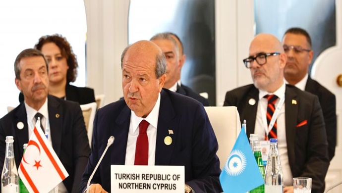 Cumhurbaşkanı Ersin Tatar, TDT Zirvesinde konuşma yaptı