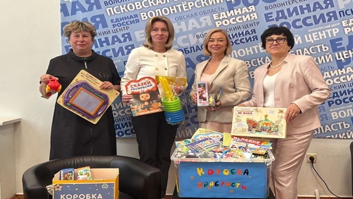 «Единая Россия» по всей стране собирает «Коробки храбрости» для маленьких пациентов больниц